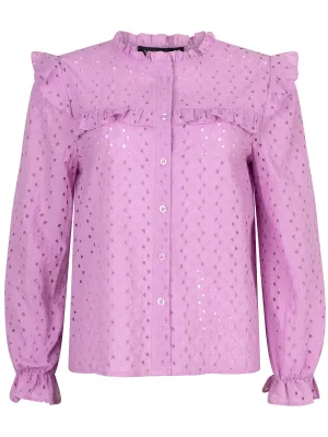 Ydence Blouse Mila lilac