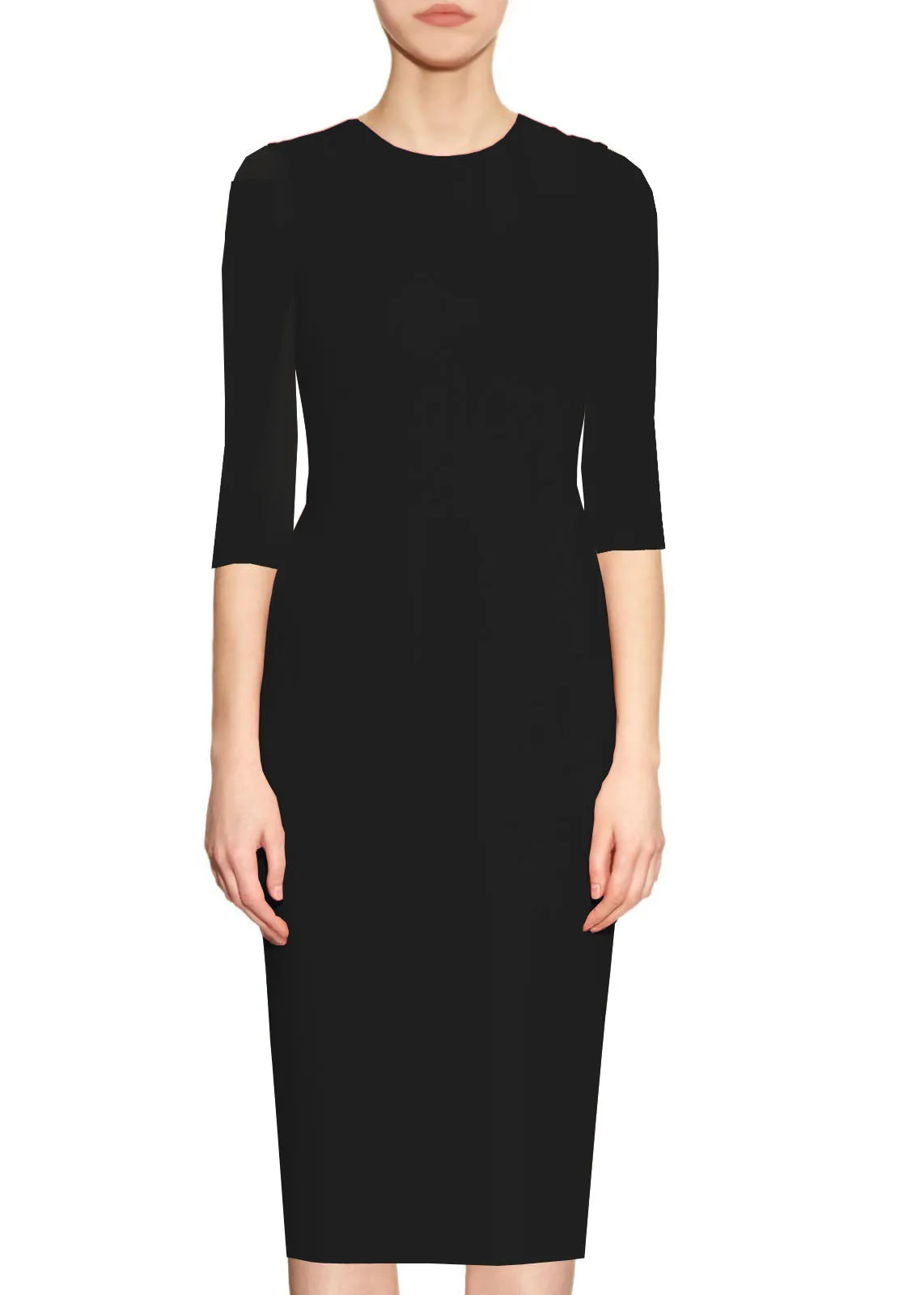 Zurich Sheath Dress with Sleeves