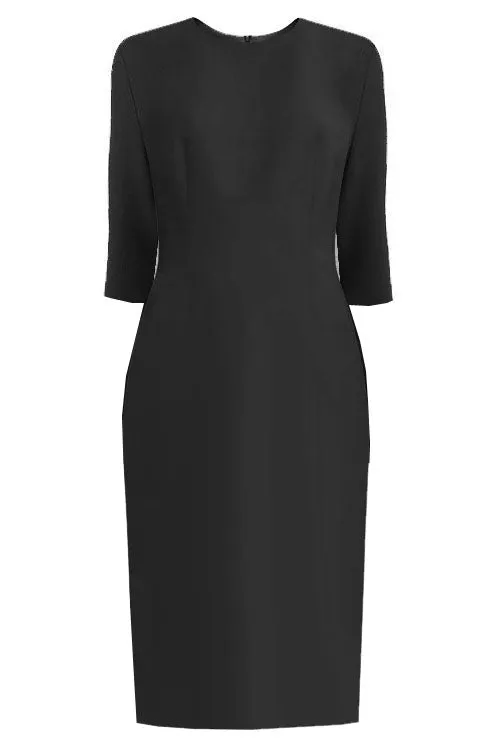 Zurich Sheath Dress with Sleeves