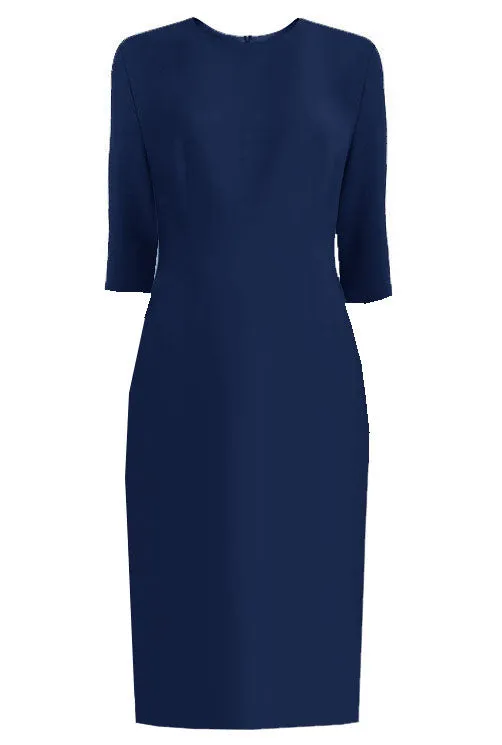 Zurich Sheath Dress with Sleeves